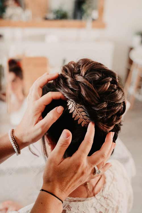 Formation chignon de mariage